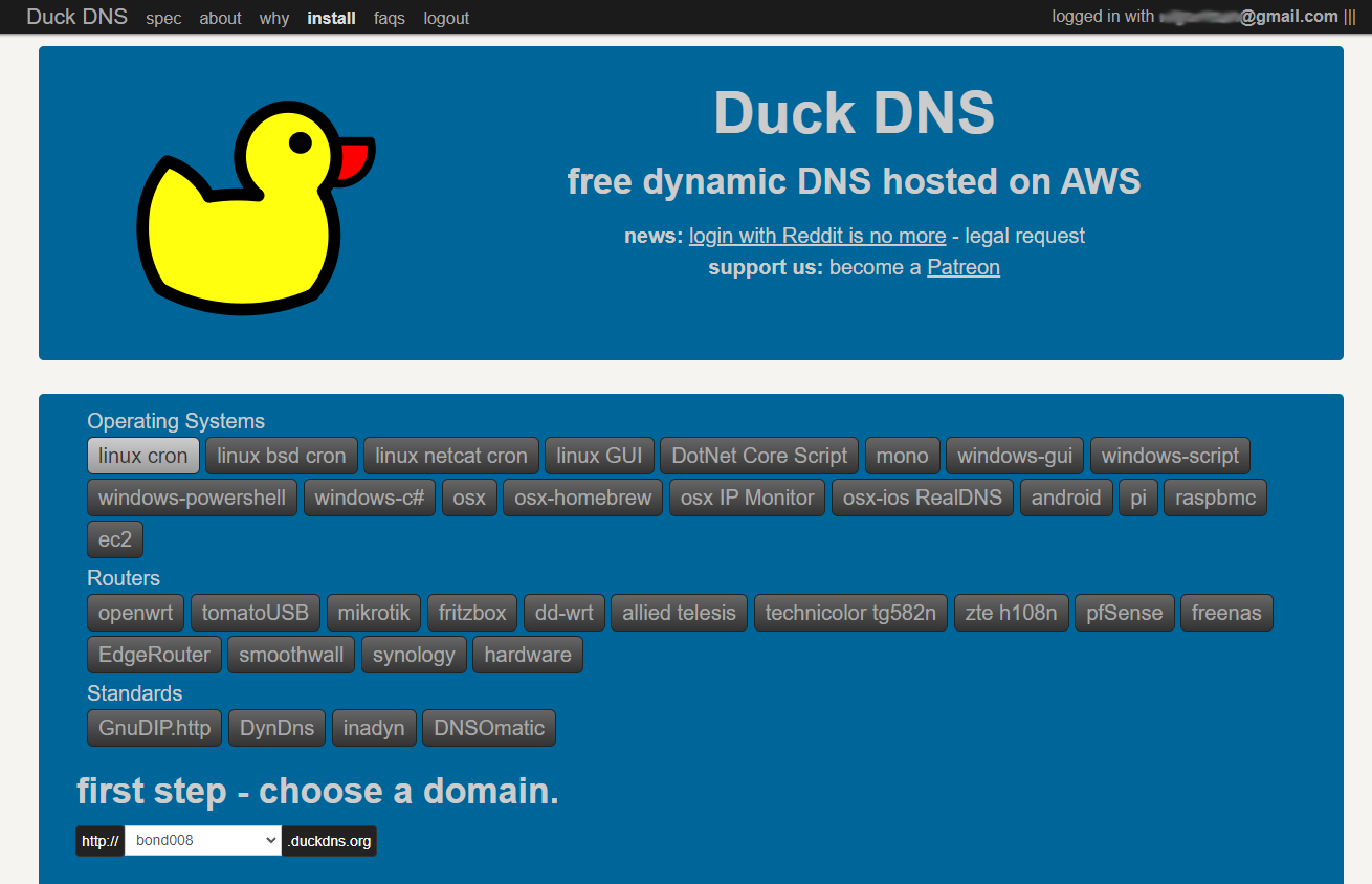 DuckDNS